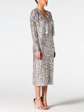 SEQUIN CARDIGAN AND DRESS SET