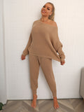 SWEATER KNIT PANT SET