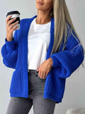 OPEN FRONT CARDIGAN TOP