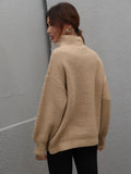 RIB KNIT PULLOVER SWEATER