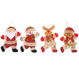 4 PIECE HANGING CHRISTMAS WIDGETS