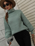 RIB KNIT PULLOVER SWEATER