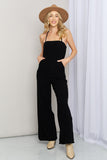 WIDE LEG POCKET JUMPSUIT