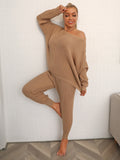 SWEATER KNIT PANT SET