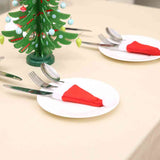 20 PIECE CHRISTMAS HAT CUTLERY HOLDERS