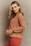 CABLE KNIT CARDIGAN