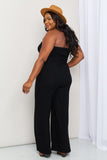 WIDE LEG POCKET JUMPSUIT