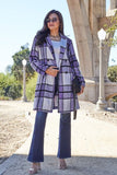 DOUBLE TAKE PLAID BUTTON UP COLLAT COAT