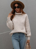 RIB KNIT PULLOVER SWEATER