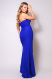 STRAPLESS SWEETHEART MAXI GOWN