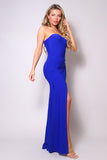 STRAPLESS SWEETHEART MAXI GOWN