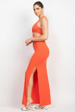 CUT OUT MAXI DRESS