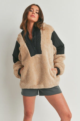 COZY HOODED SWEATER