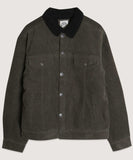 MENS CASUAL CORDUROY LINED TRUCKER JACKET