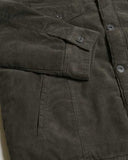 MENS CASUAL CORDUROY LINED TRUCKER JACKET