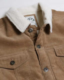 MENS CASUAL CORDUROY LINED TRUCKER JACKET