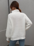 RIB KNIT PULLOVER SWEATER