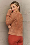 CABLE KNIT CARDIGAN