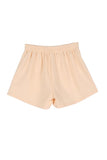 CREAM SWEAT SHORTS