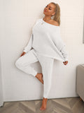 SWEATER KNIT PANT SET