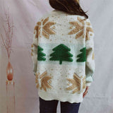 SNOWFLAKE ROUND NECK SWEATER