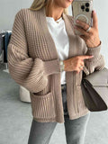 OPEN FRONT CARDIGAN TOP