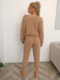 SWEATER KNIT PANT SET