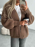 OPEN FRONT CARDIGAN TOP