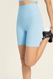 SEAMLESS HIGH RISE BIKER SHORTS