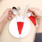 20 PIECE CHRISTMAS HAT CUTLERY HOLDERS