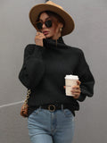 RIB KNIT PULLOVER SWEATER