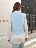 V NECK SWEATER VEST