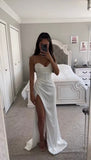 WHITE CORSET GOWN