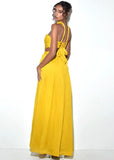 ELLA SILK CHIFFON MAXI DRESS