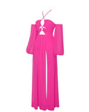 HOT PINK MAXI DRESS