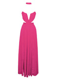 ELLA SILK CHIFFON MAXI DRESS