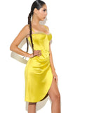 CRYSTAL LEMON DRESS