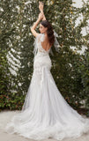 BEATRICE LACE CORSET MERMAID BRIDAL GOWN