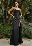 BLACK CORSET GOWN