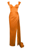 ROBE ORANGE CHÉRIE