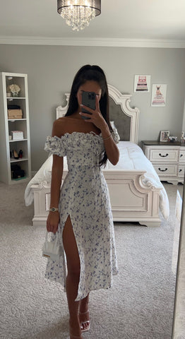 QUIN FLORAL DRESS