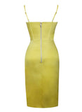 CRYSTAL LEMON DRESS