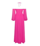 HOT PINK MAXI DRESS