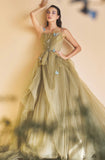 DANCING BUTTERFLIES BALL GOWN