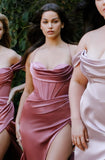 MAUVE ROSE CORSET GOWN