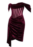 BELLA VELVET DRESS