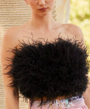 FEATHER TUBE TOP