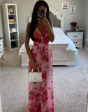 DEEP V MAXI DRESS