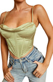 DRAPED CORSET TOP