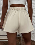 RUFFLE SHORTS